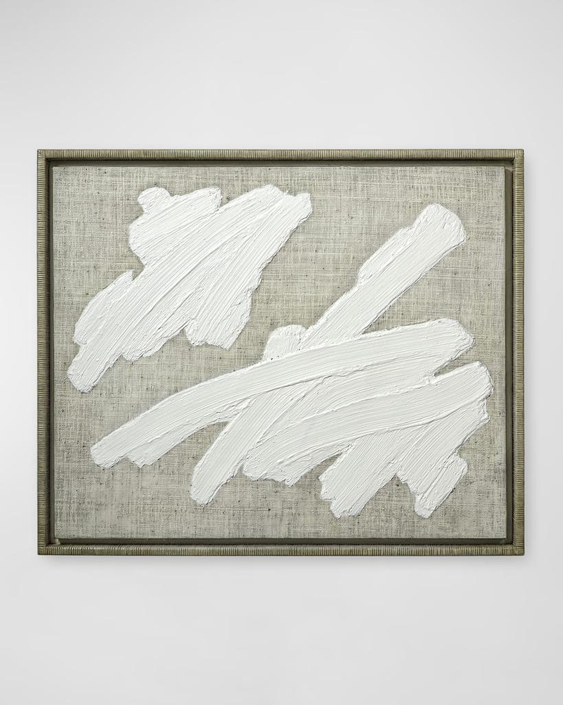 Palecek "Plaster Brushstroke II" Wall Decor