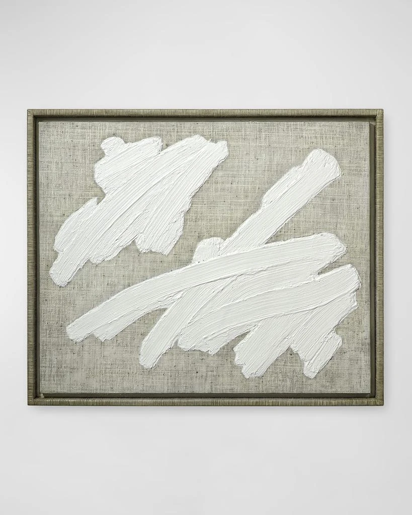 Palecek "Plaster Brushstroke II" Wall Decor 1