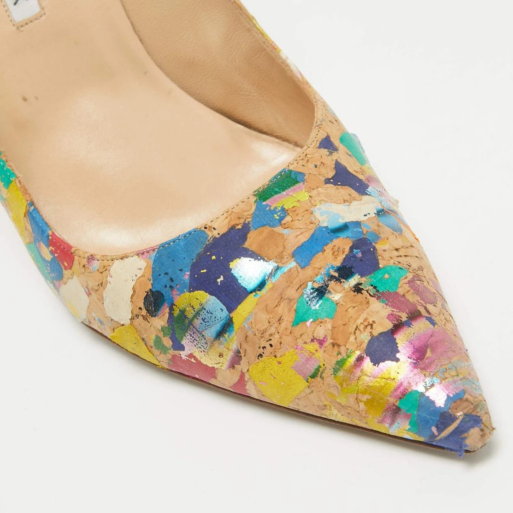 Manolo Blahnik Manolo Blahnik Multicolor Cork BB Pumps Size 42 7
