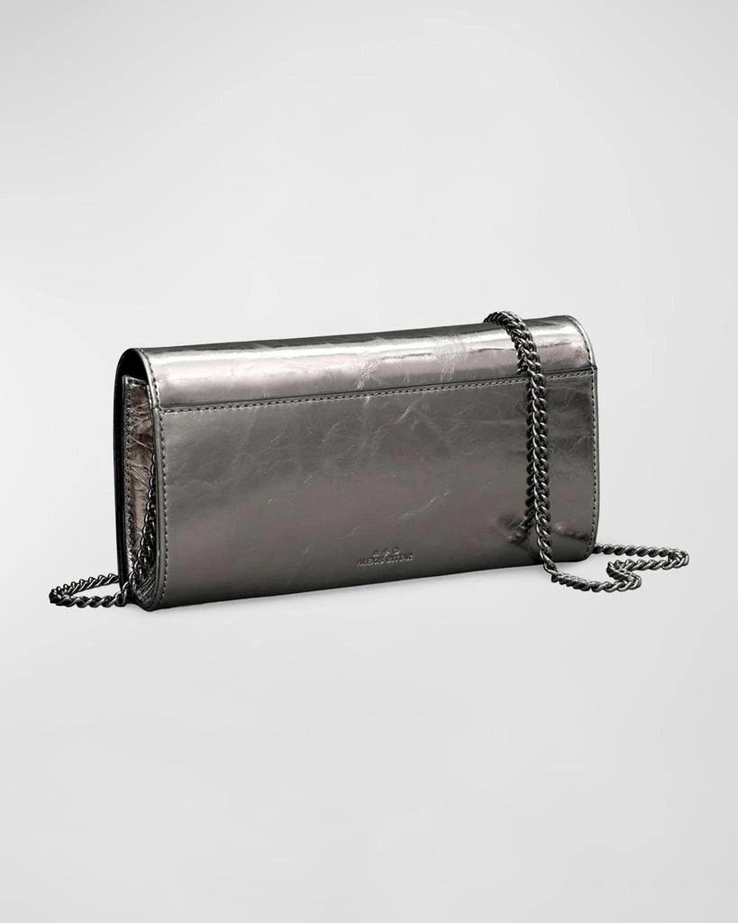 Alexis Bittar Punk Royale Cracked Metallic Clutch Bag 6