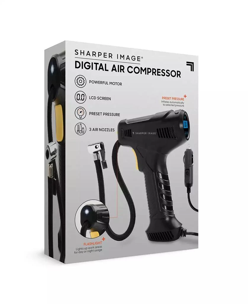 Sharper Image Powerful Motor Digital Air Compressor 7