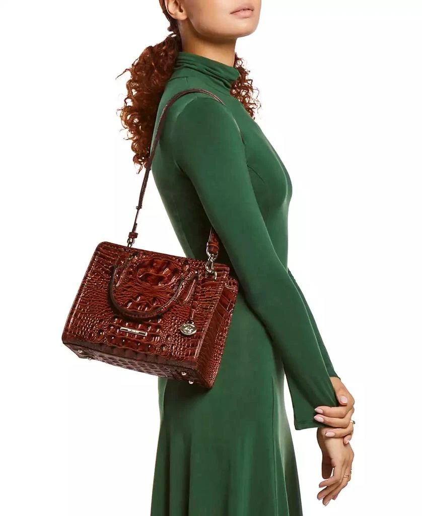 Brahmin Cami Small Leather Satchel Bag 8