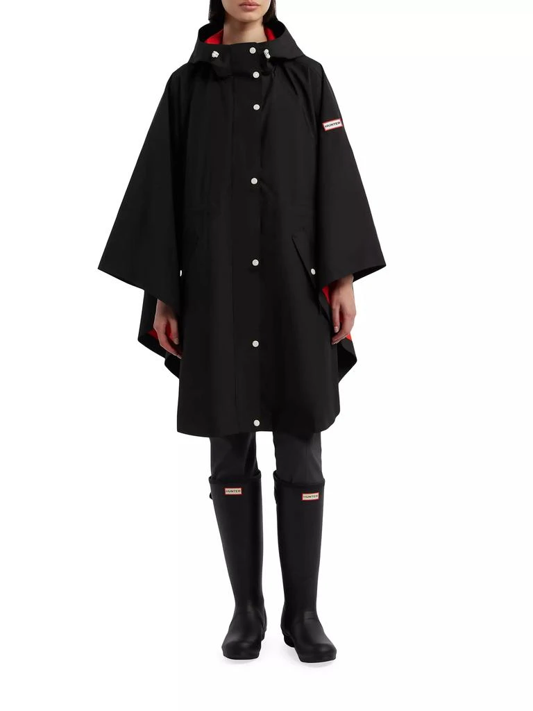 Hunter Rose Rain Bonded Novelty Hooded Cape 2