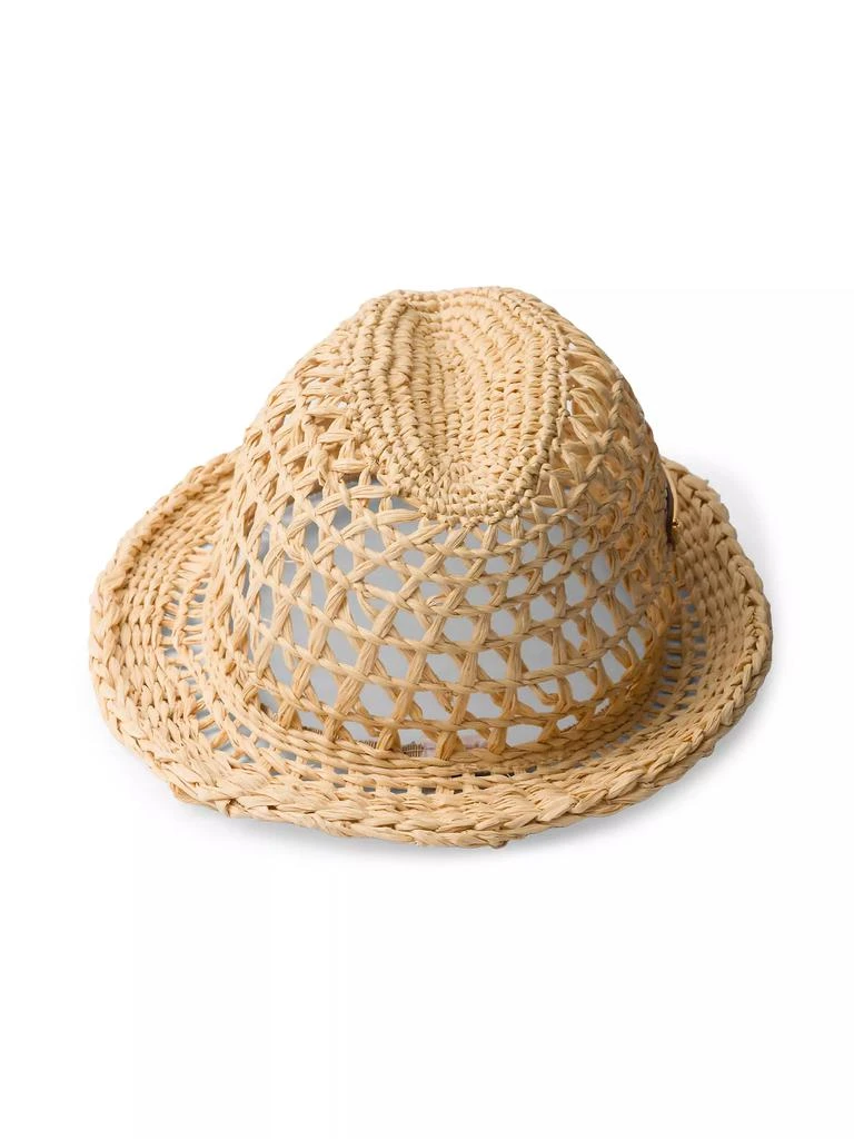 Prada Woven Fabric Fedora 2