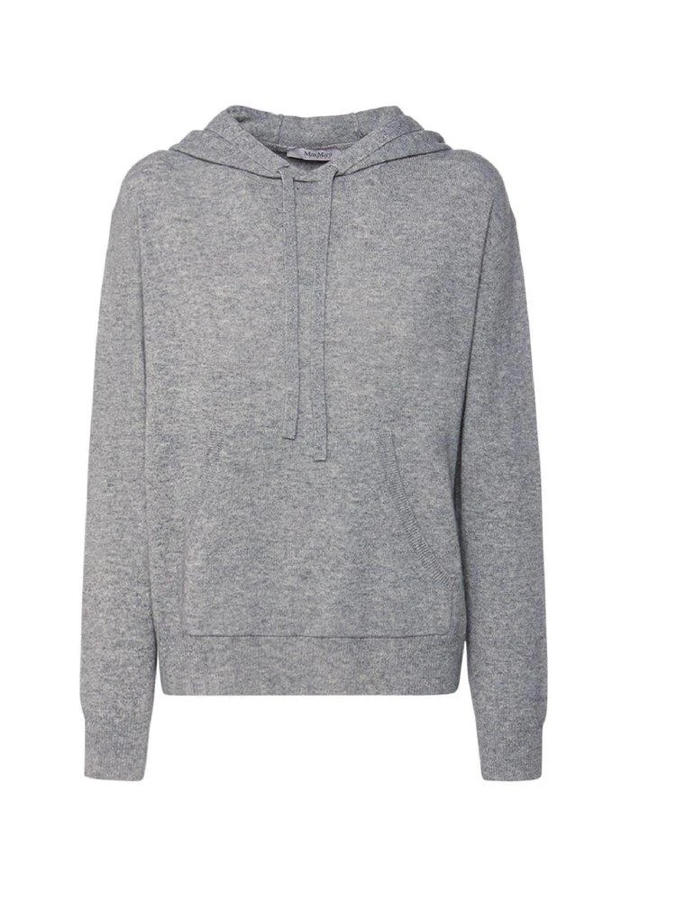 Max Mara Leisure Max Mara Leisure Drawstring Long-Sleeved Hoodie 1