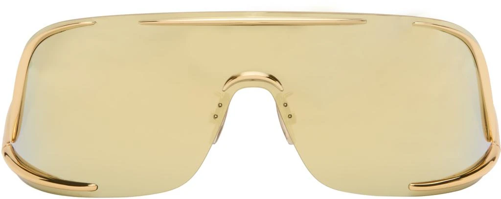 Loewe Gold Shield Mask Sunglasses - Accessories - Free  display picture 1