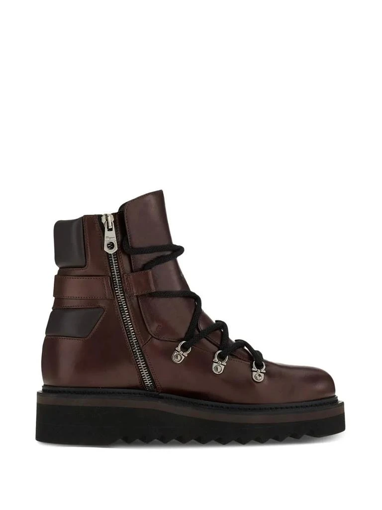 Salvatore Ferragamo Ferragamo Elimo Lace-Up Boots 5