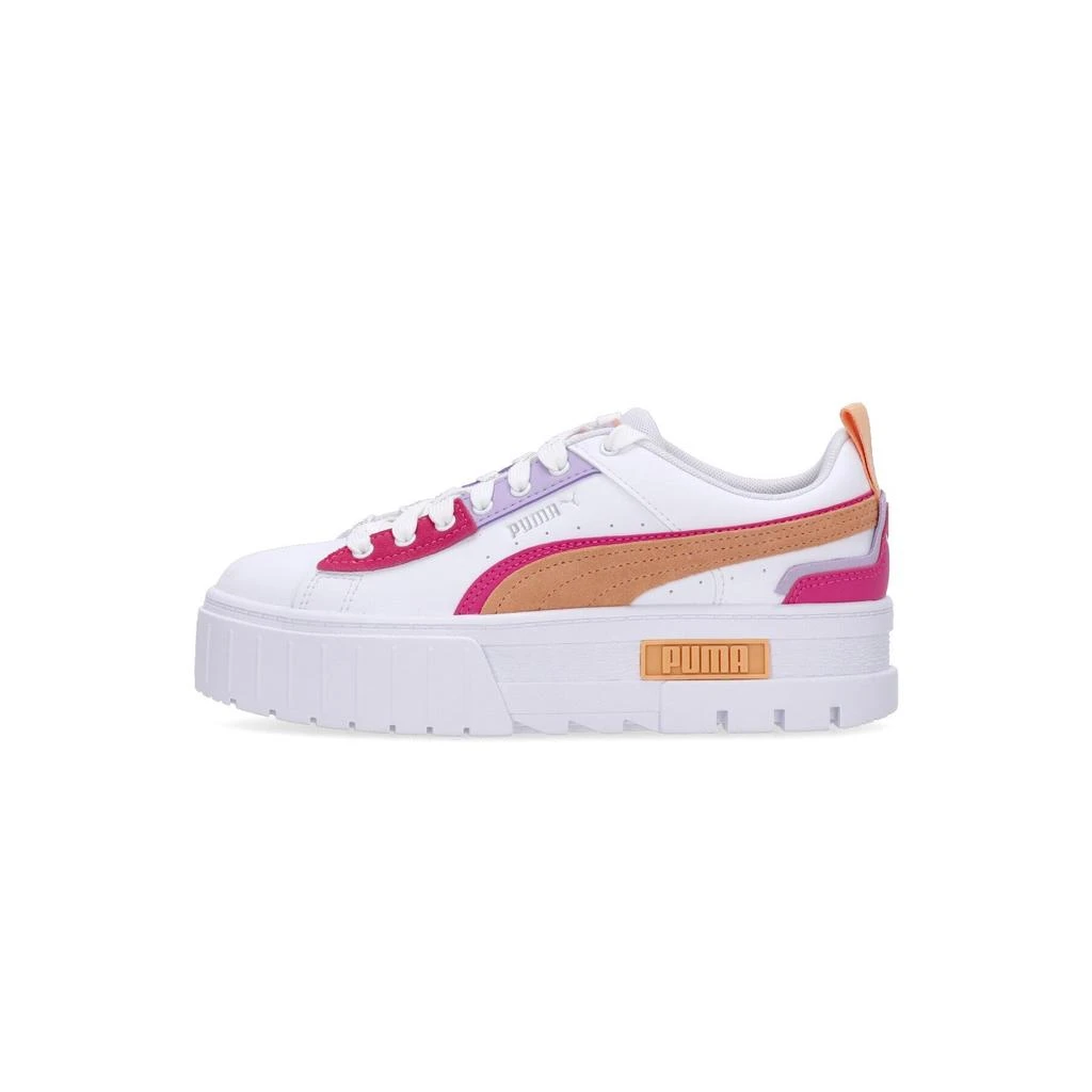 Puma Mayze Ut Pop Wns White/orange Peach/glowing Pink Women's Low Shoe 1