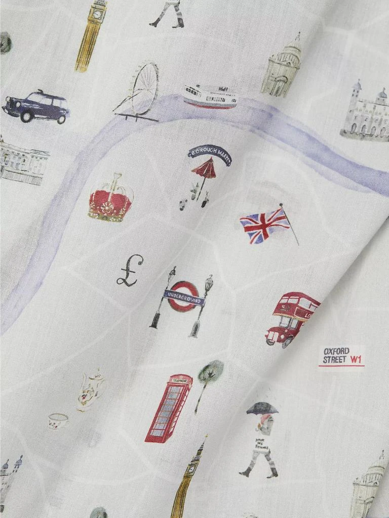 Pour Les Femmes London Cotton Pajamas 7