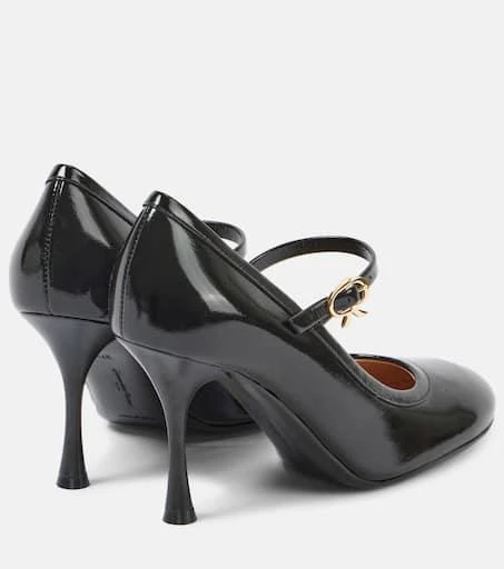 Gianvito Rossi Carla 85 patent leather Mary Jane pumps 3