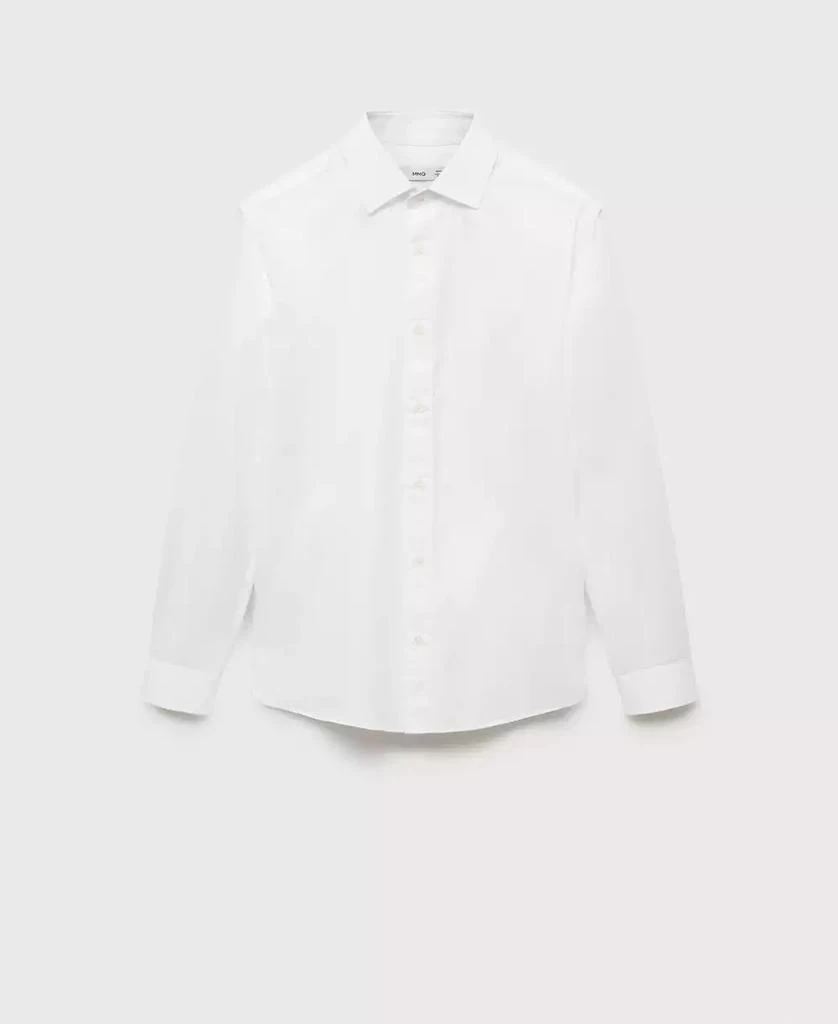 Mango Men's Slim-Fit Cotton Shirt 4