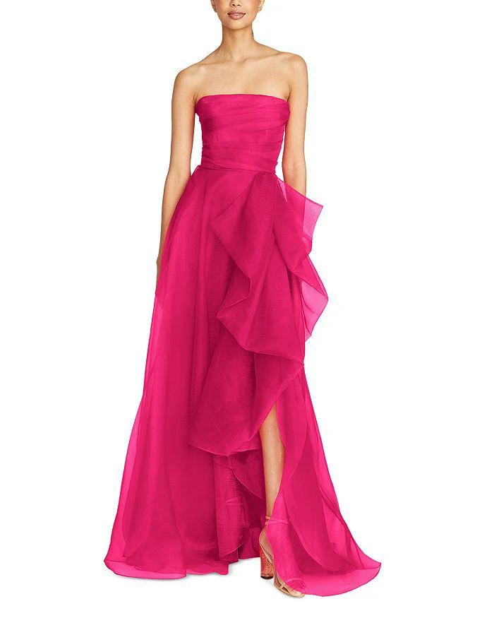 Theia Teresa Draped Gown 1