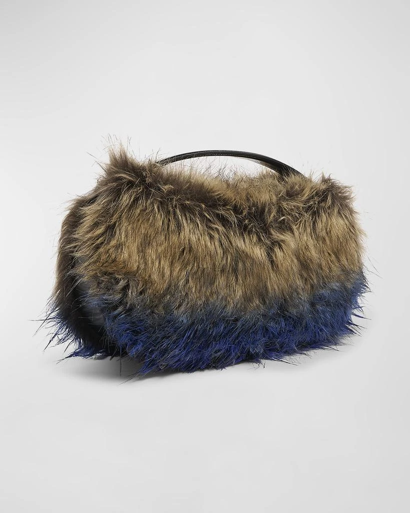 COPERNI Swipe Sound Faux Fur Top-Handle Bag 6