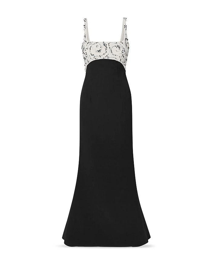 Safiyaa Ezda Sleeveless Sequin Gown 4