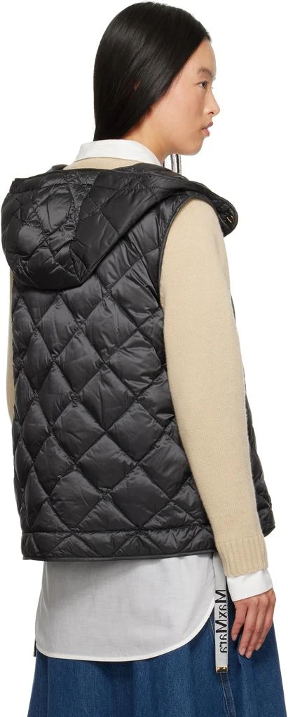 Max Mara Black Trefa Down Vest 3
