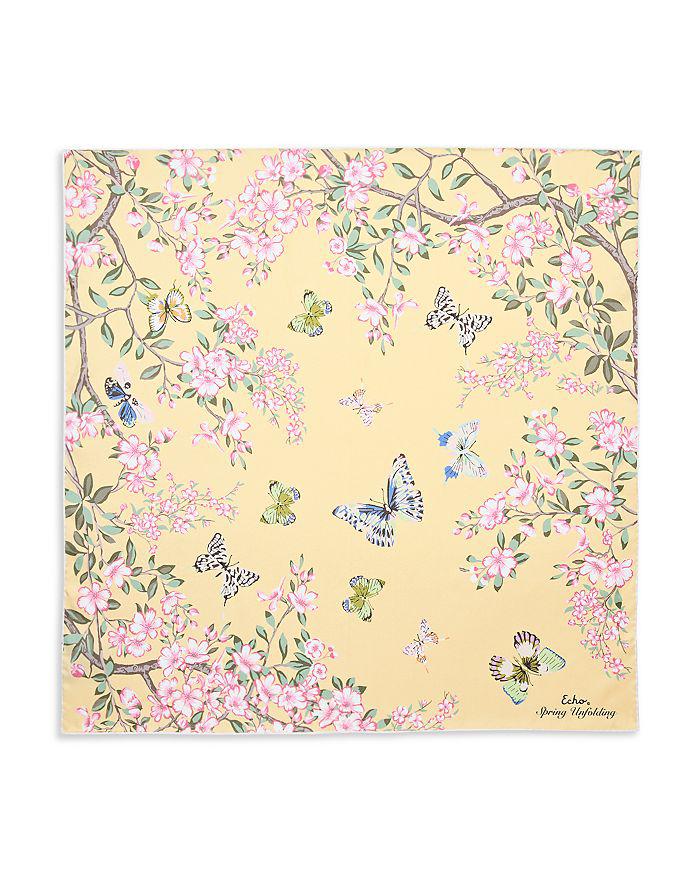 Echo Design Spring Unfolding Silk Square Scarf