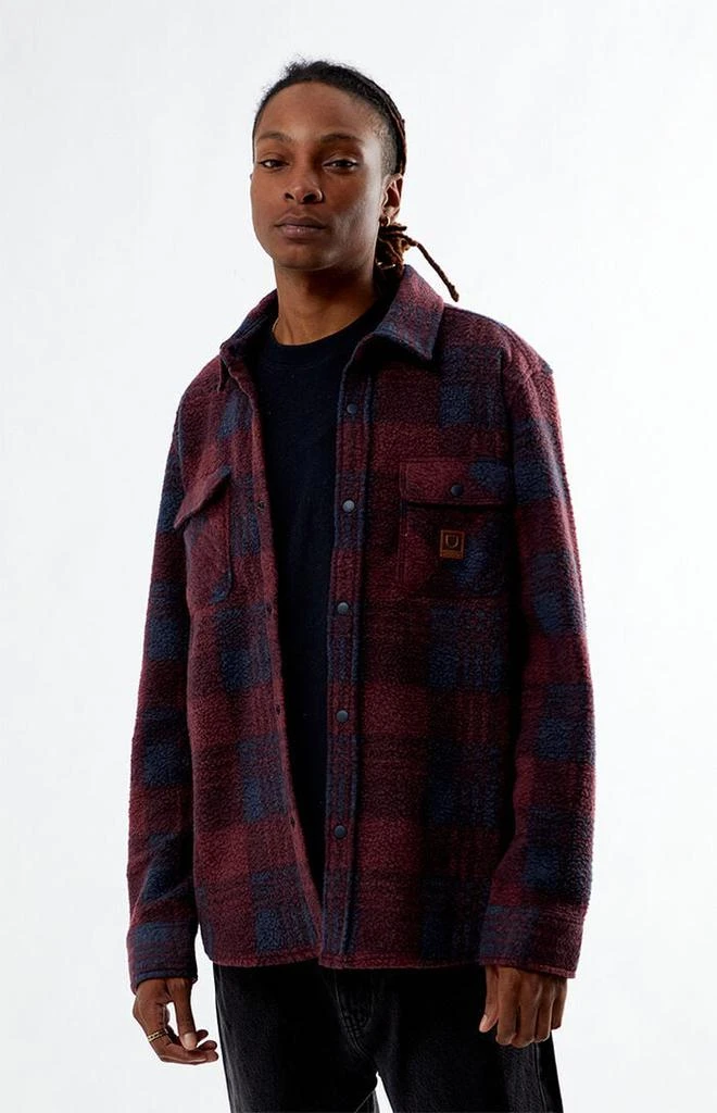 Brixton Bowery Arctic Stretch Fleece Shirt 1
