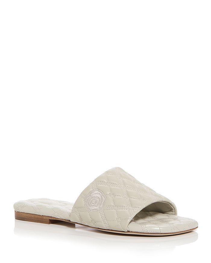 Burberry Women's Quilted Slide Sandals
