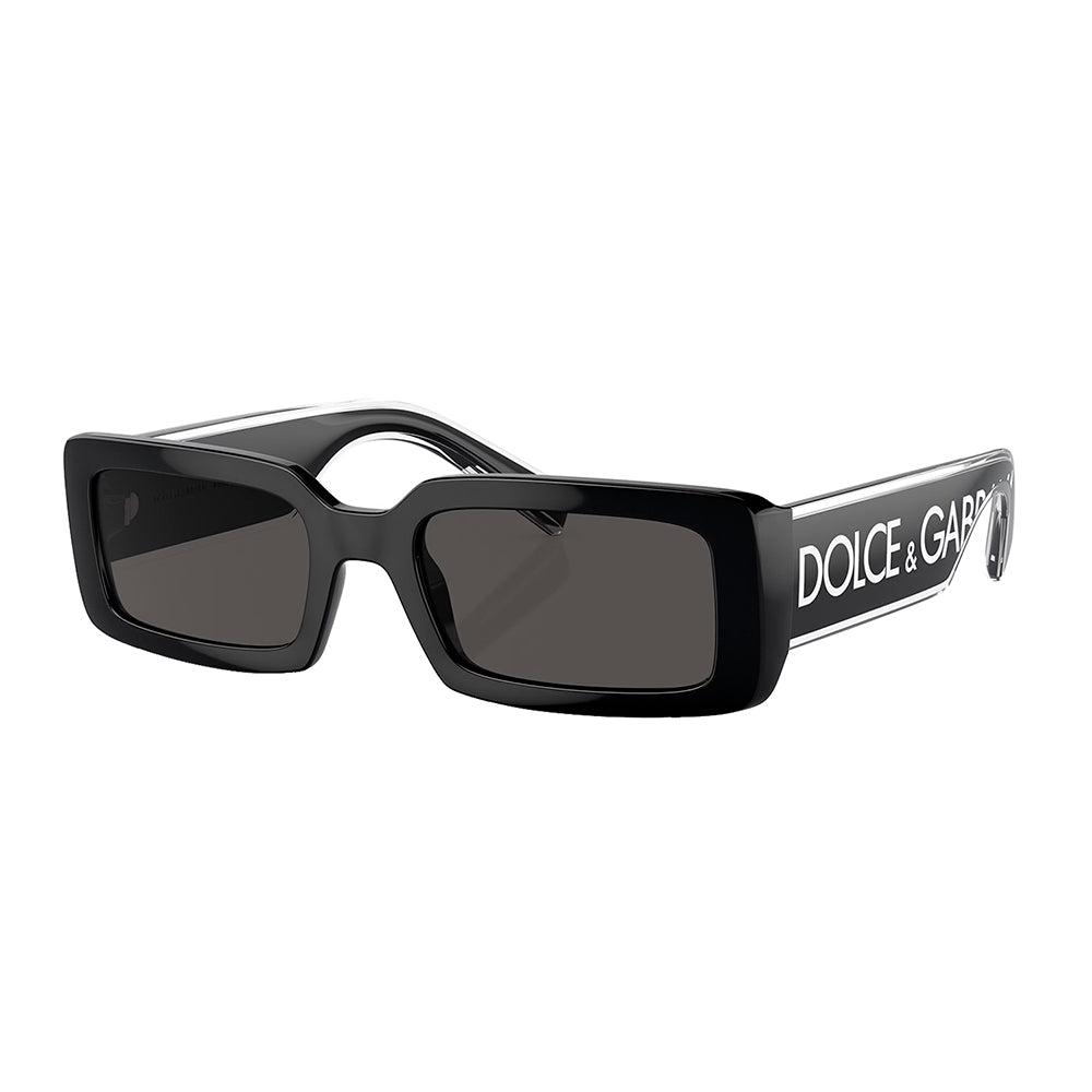 Dolce & Gabbana DG 6187 501/87 53mm Womens Rectangle Sunglasses