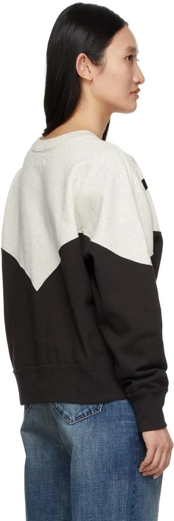 Isabel Marant Grey & Black Houston Sweatshirt 3