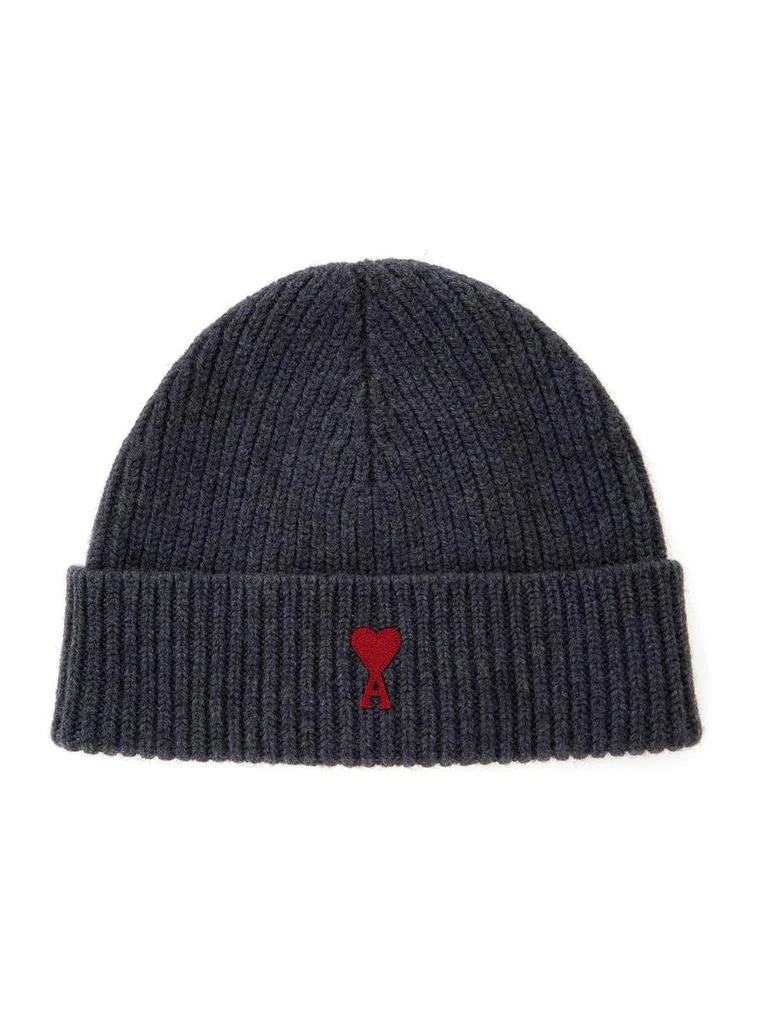 AMI Ami Paris "Ami De Coeur" Beanie 1