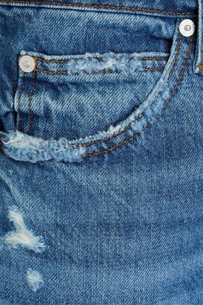 FRAME Le Mec high-rise straight-leg jeans 4