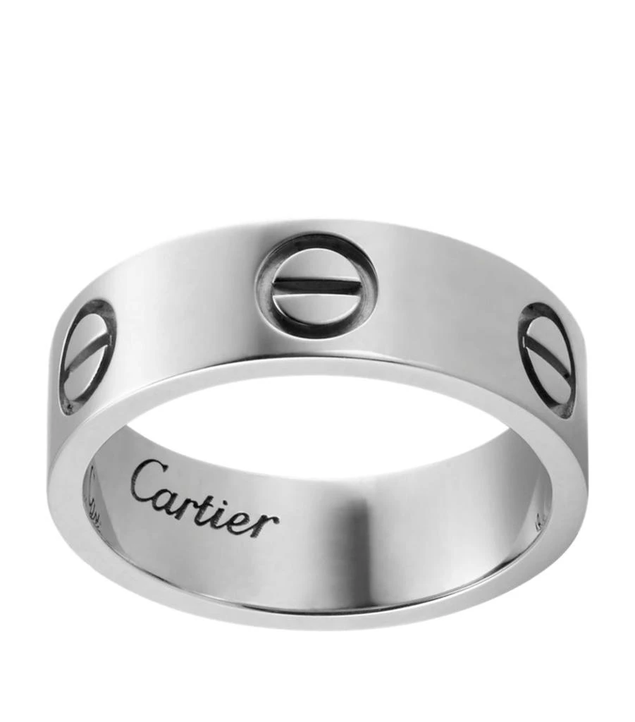 Cartier White Gold LOVE Ring 1