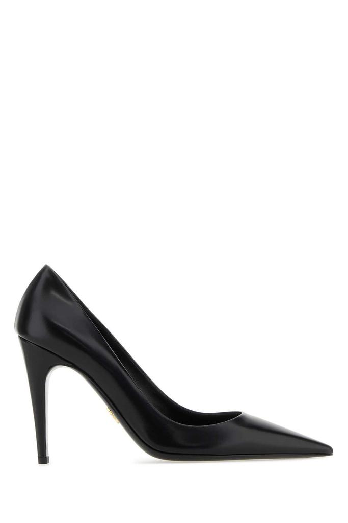 【関税＆送料込み】Prada 45Mm Triangle-Enamel Pumps Prada 45mm triangle-enamel pumps | Eraldo.com CC