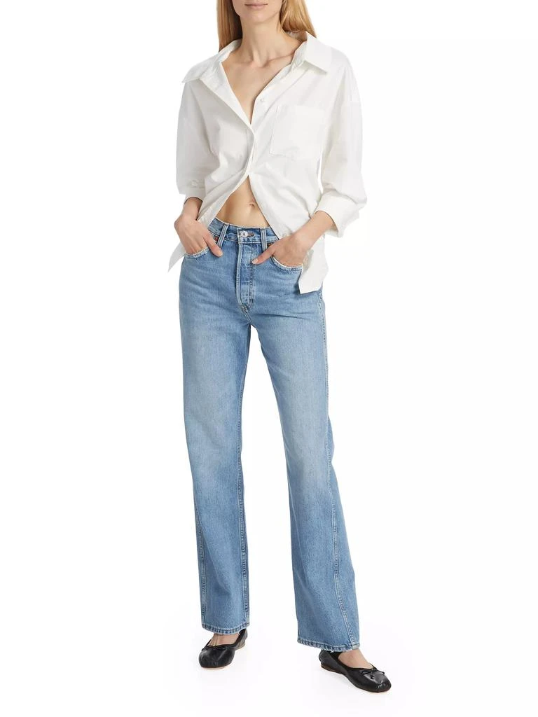 Re/Done 90s High-Rise Rigid Straight Jeans 2