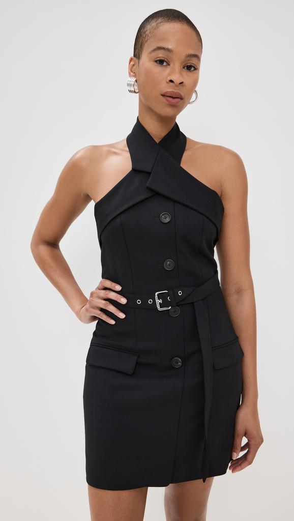 Monse Crisscross Tailored Dress