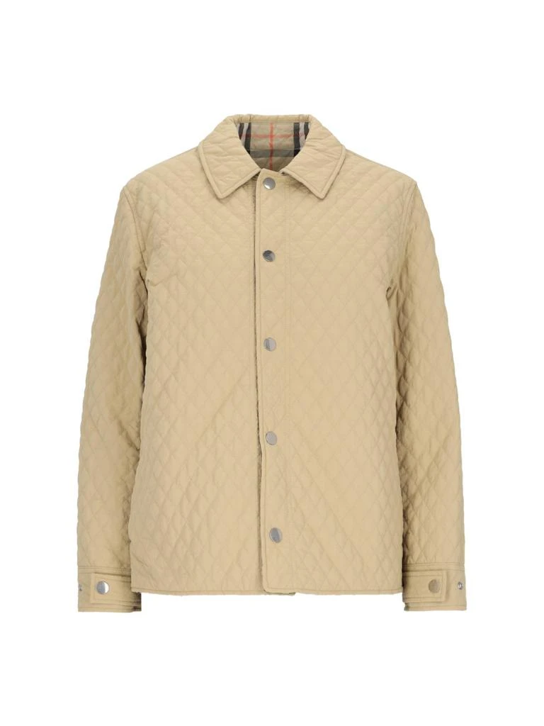 Burberry Checked Quilted Reversible Jacket