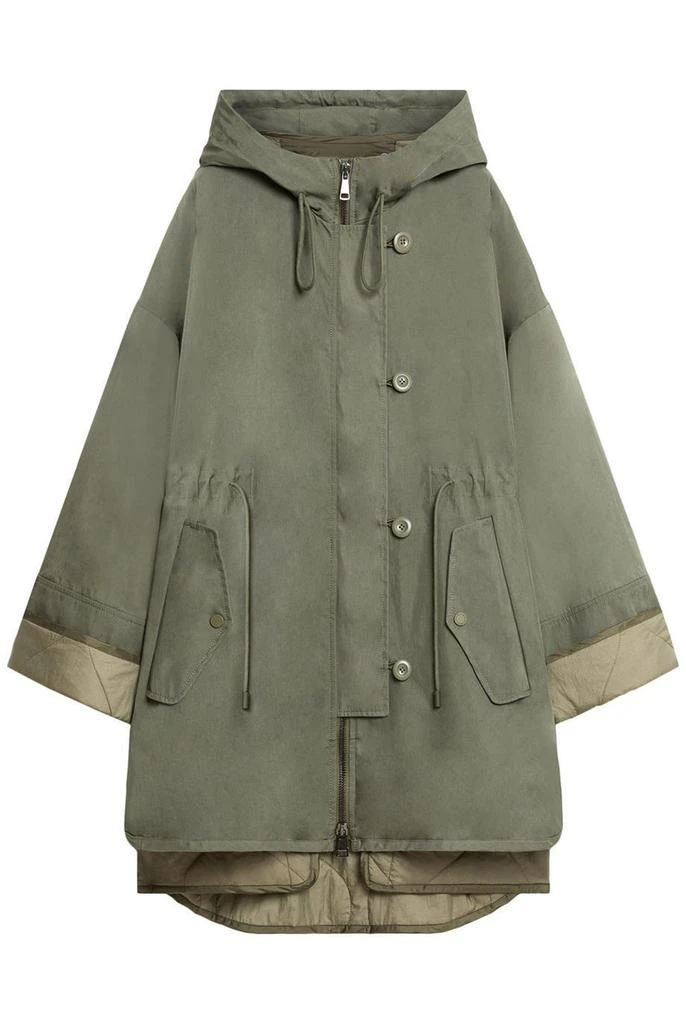 Weekend Max Mara Reversible water-repellent cotton parka 1