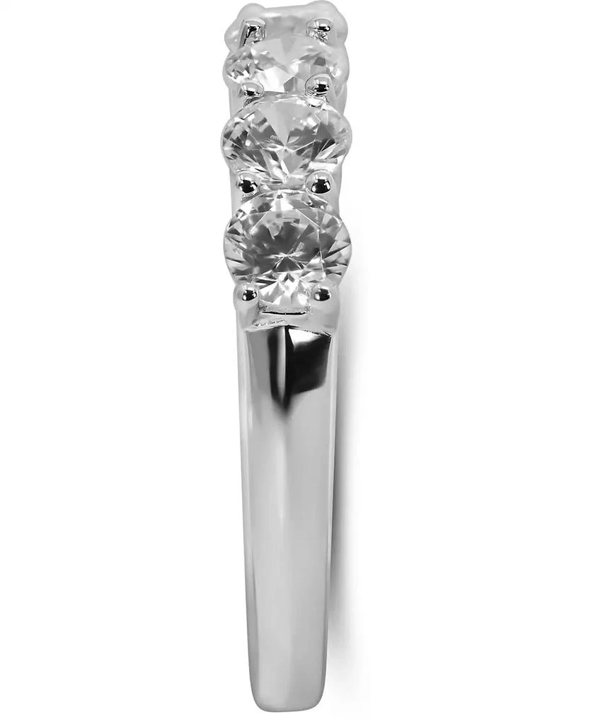 Arabella Cubic Zirconia Ring in 14k White Gold 4