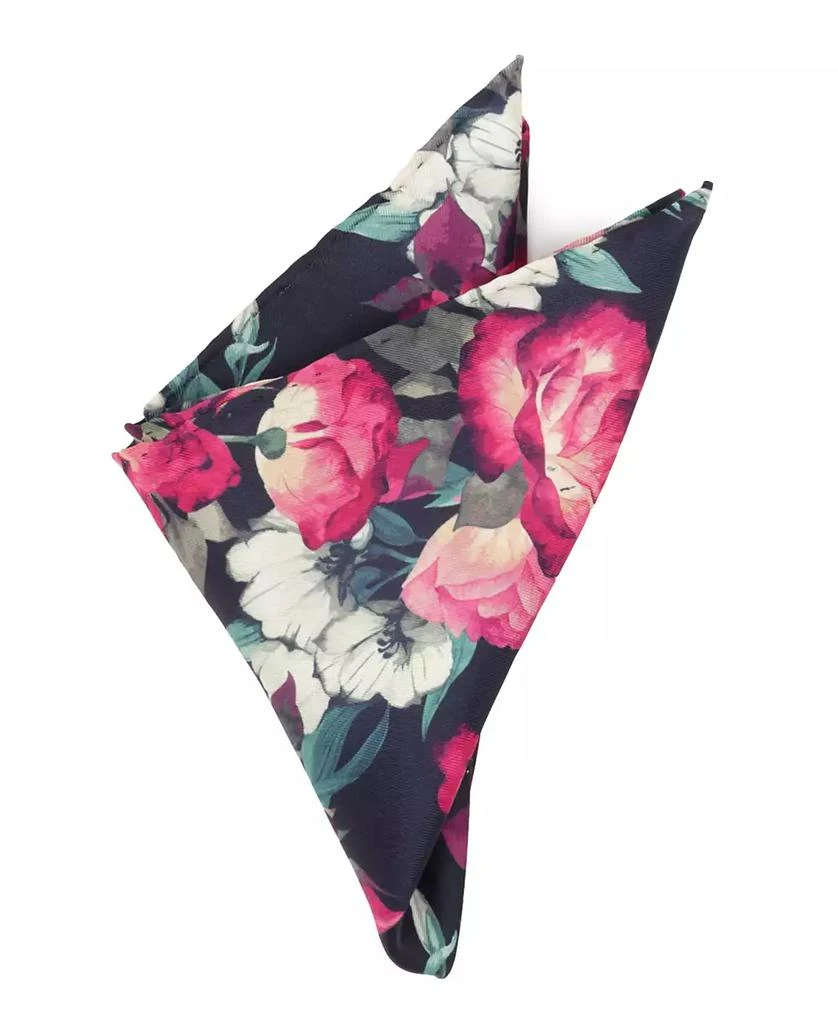 Ox and Bull Trading Co. Men's Painted Floral Pocket Square 3