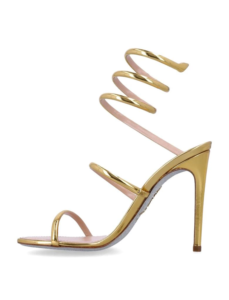 René Caovilla Cleo Metallic Sandal 3