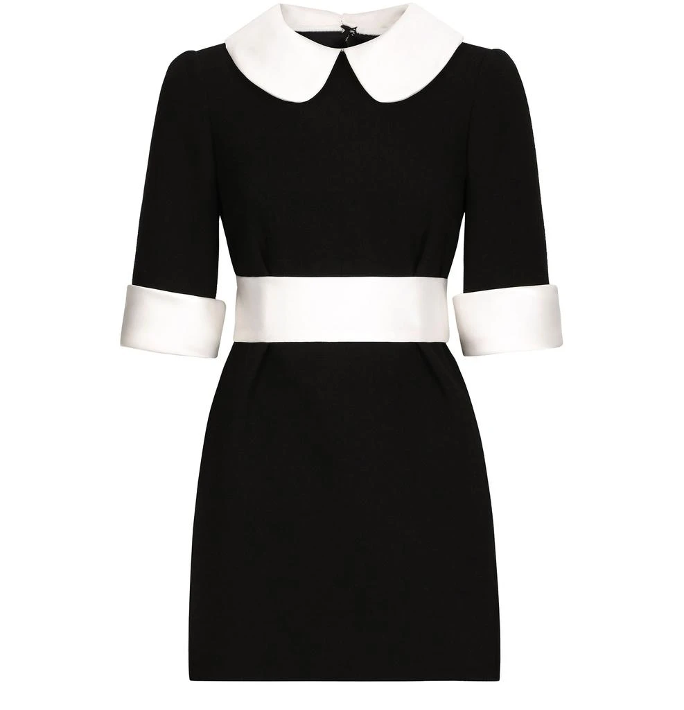Dolce & Gabbana Short wool crepe dress 2