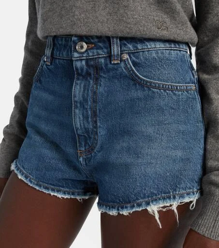 Dolce 
Gabbana Frayed denim shorts 4