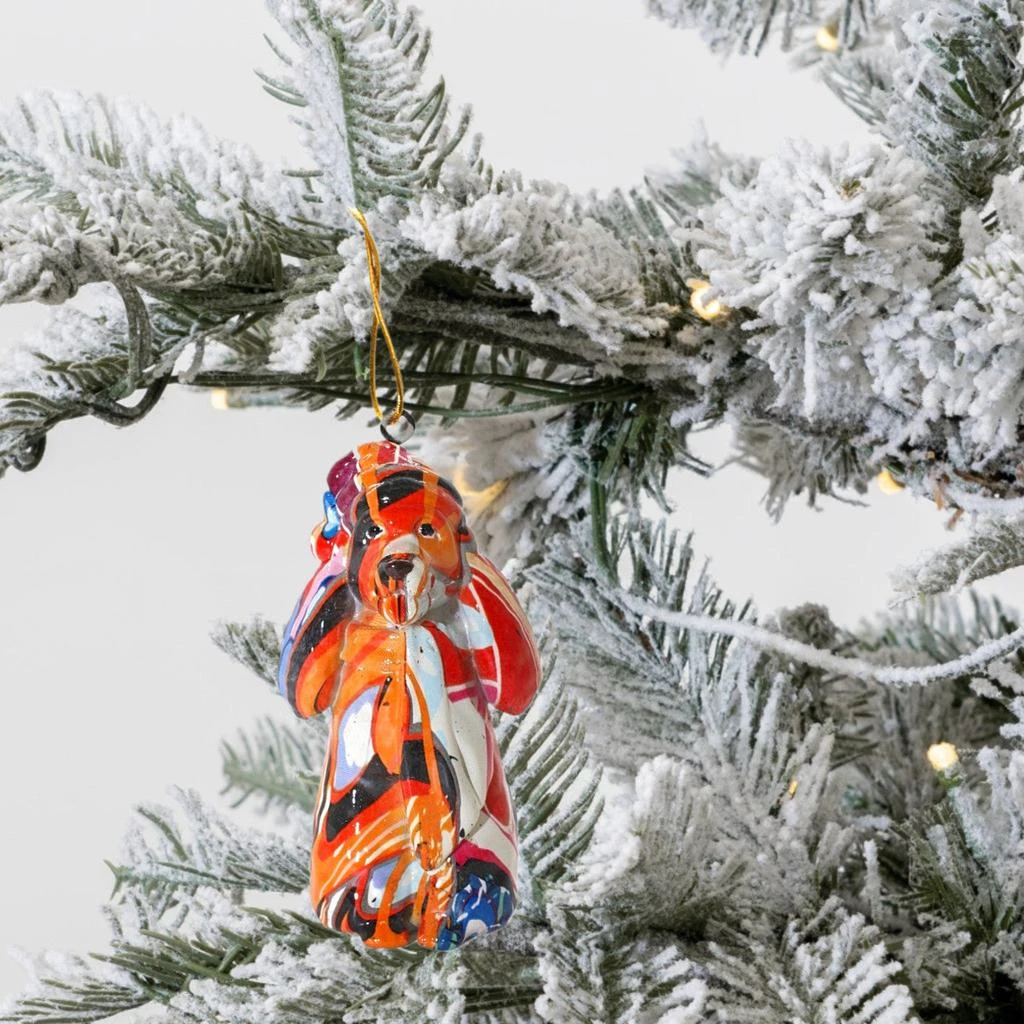 Interior Illusion Plus Interior Illusions Plus Poodle Holiday Dog Ornament 1