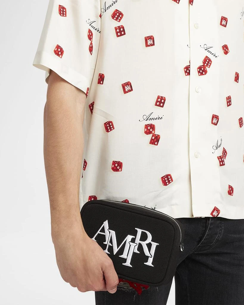AMIRI Men's Staggered Logo Crossbody Bag 2