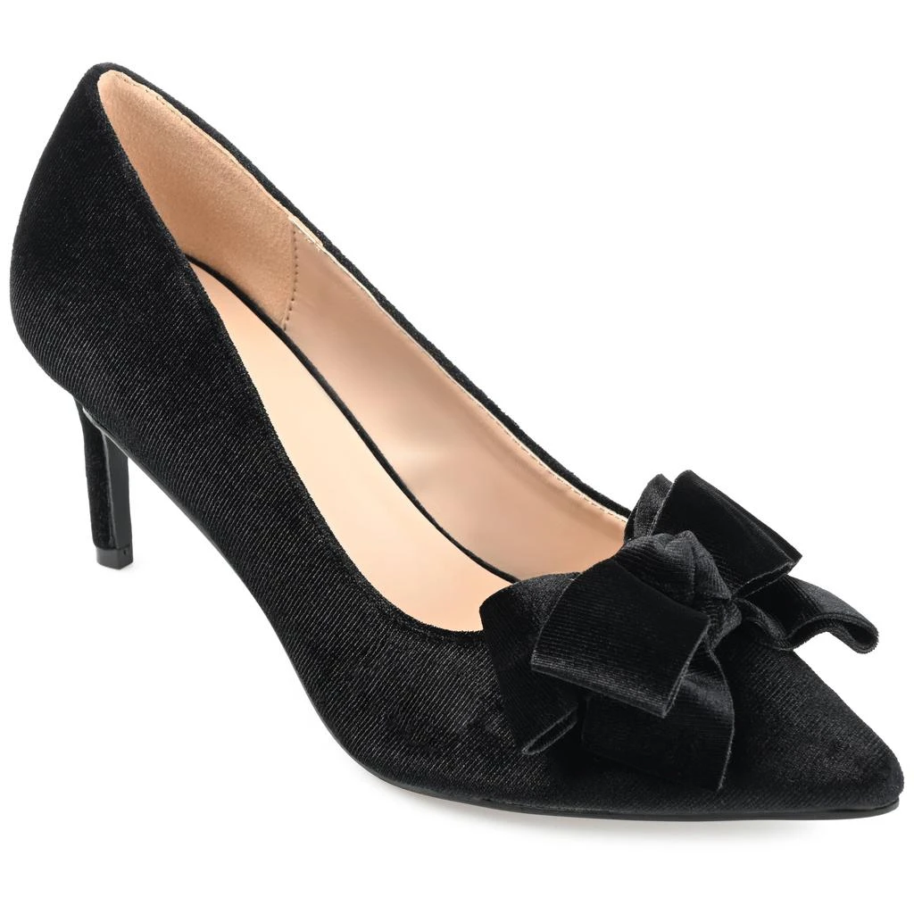 Journee Collection Collection Women's Crystol Wide Width Pump 8