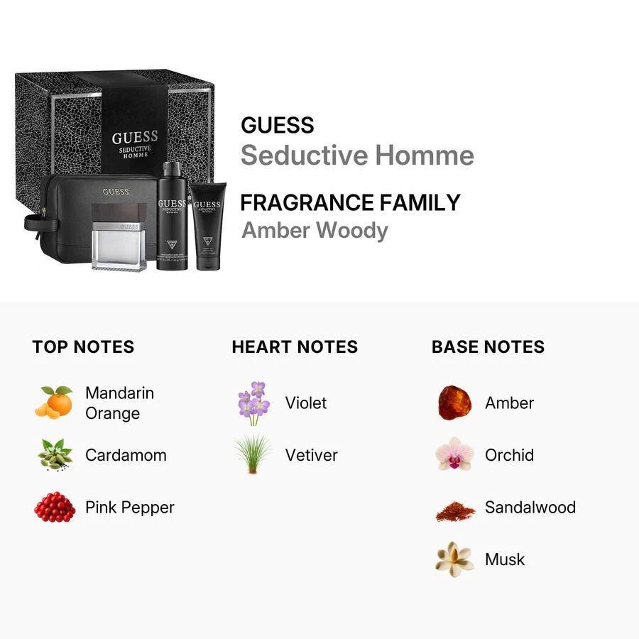 GUESS Guess Seductive Homme Mens EDT 2