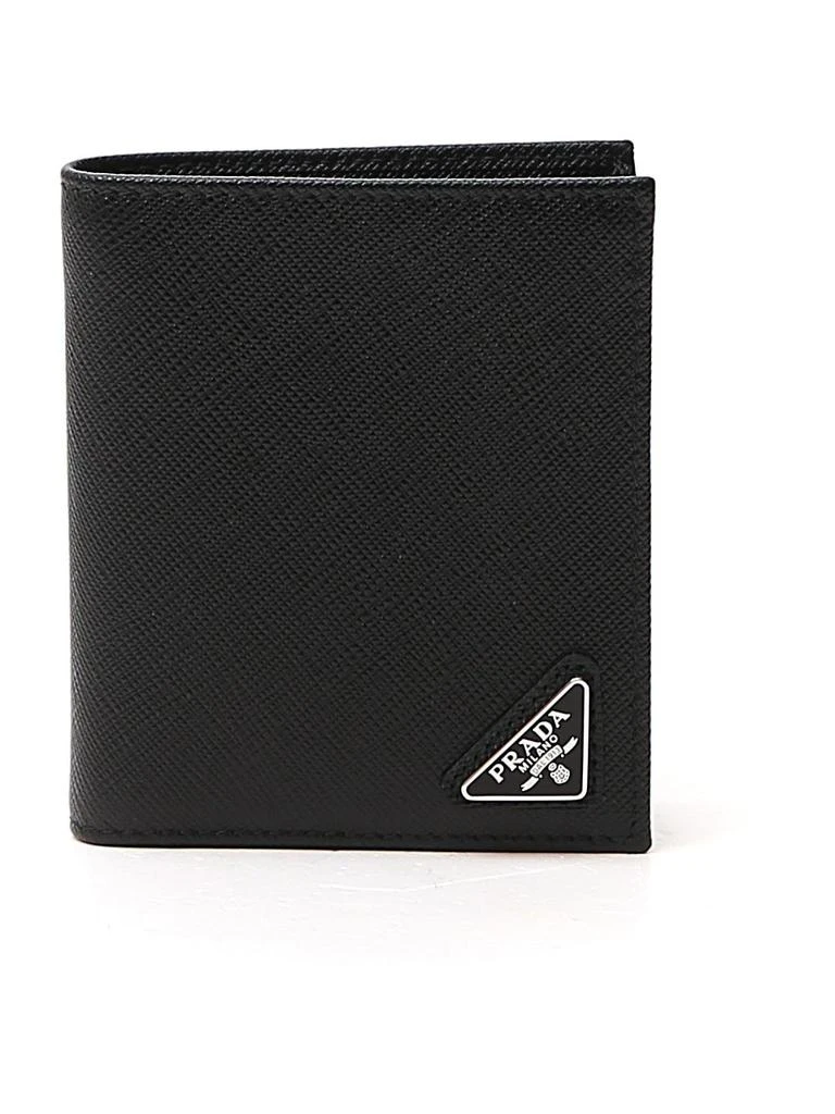 Prada Prada Triangle Logo Bifold Wallet 1
