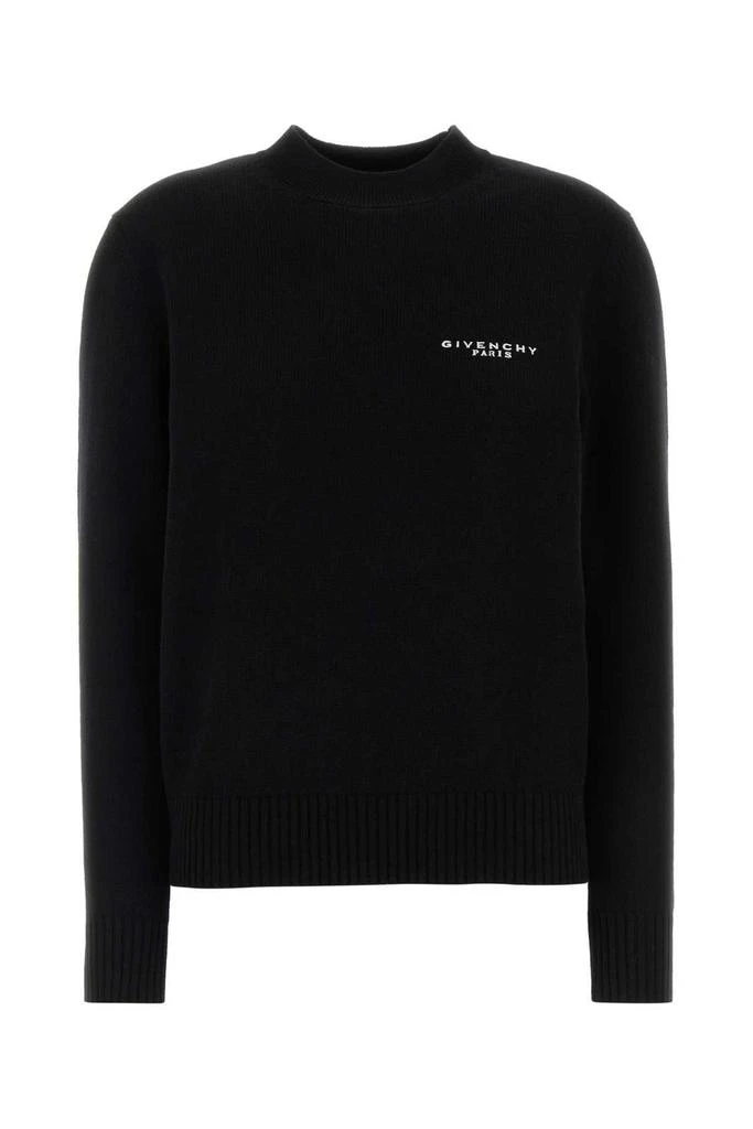 Givenchy Givenchy Paris Signature Embroidered Knitted Jumper from Cettire