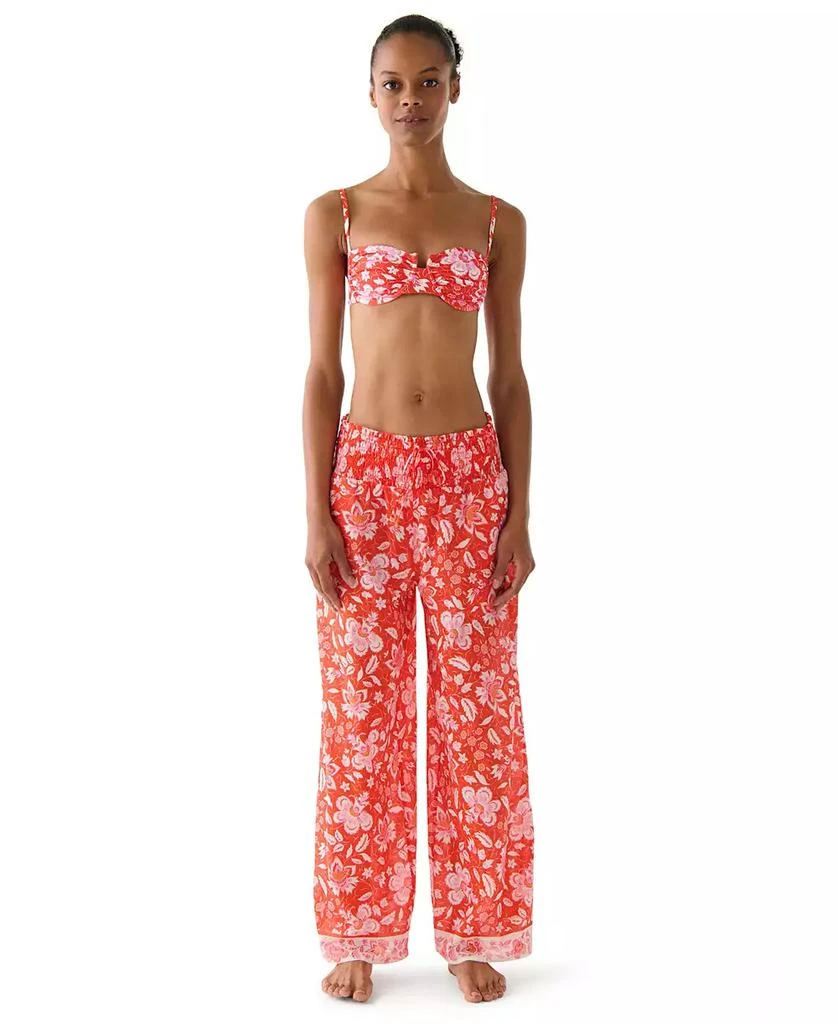 Kate Spade Women
s Floral Wide Leg Cover-Up Pants