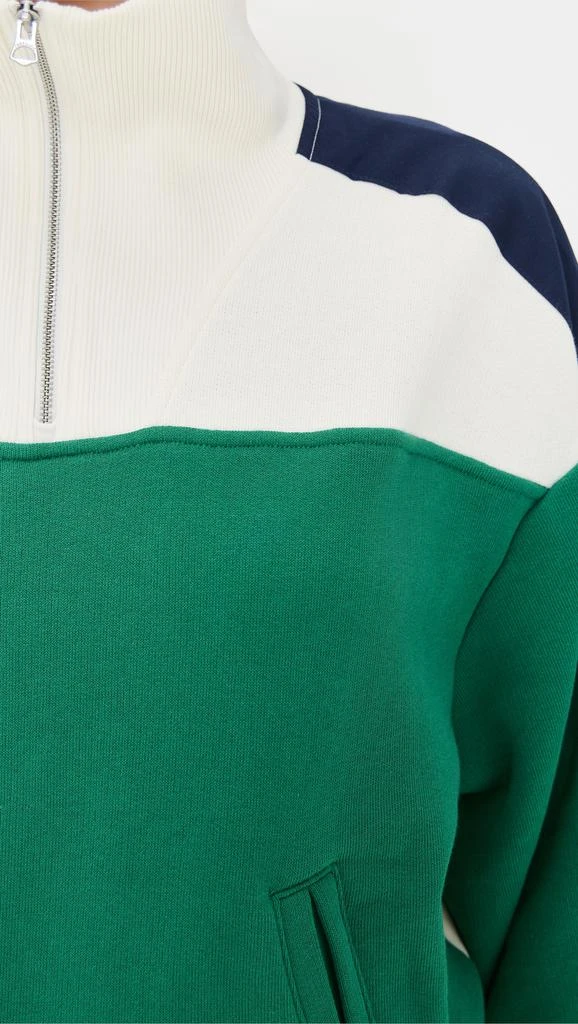 Rag & Bone Vintage Terry Sport Block Half Zip 5
