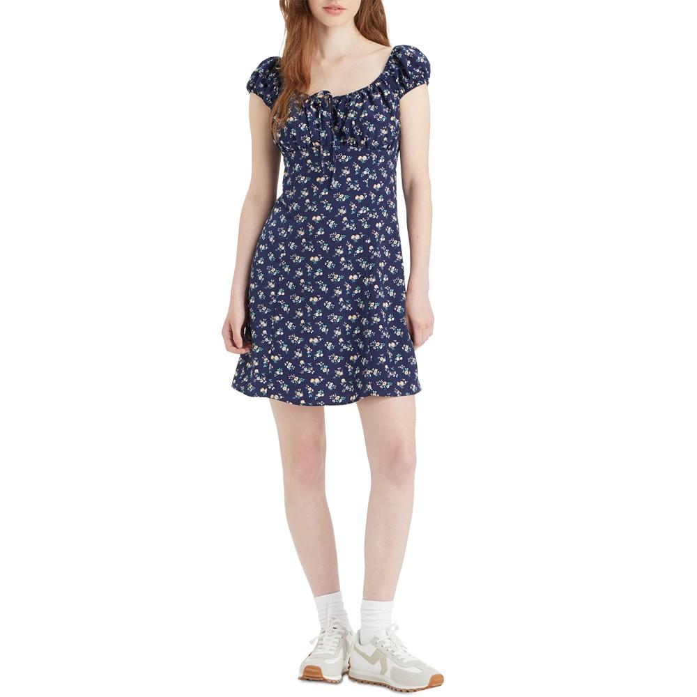 Levi's Women's Clementine Printed Cap-Sleeve Dress