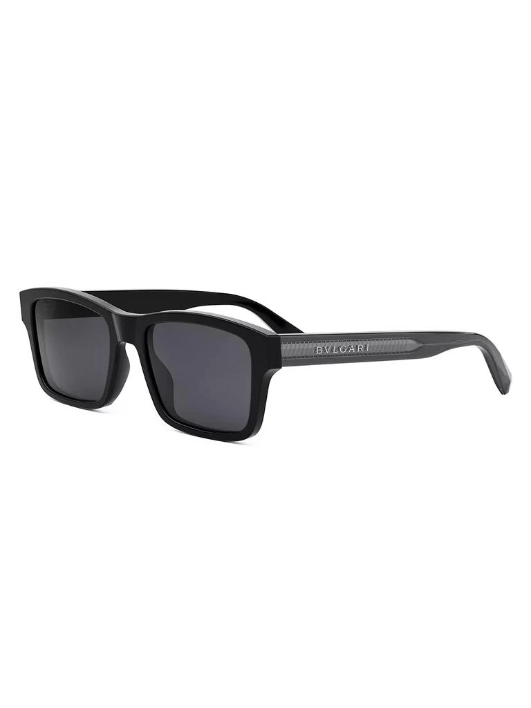 BVLGARI Tubogas 55MM Rectangular Sunglasses 1