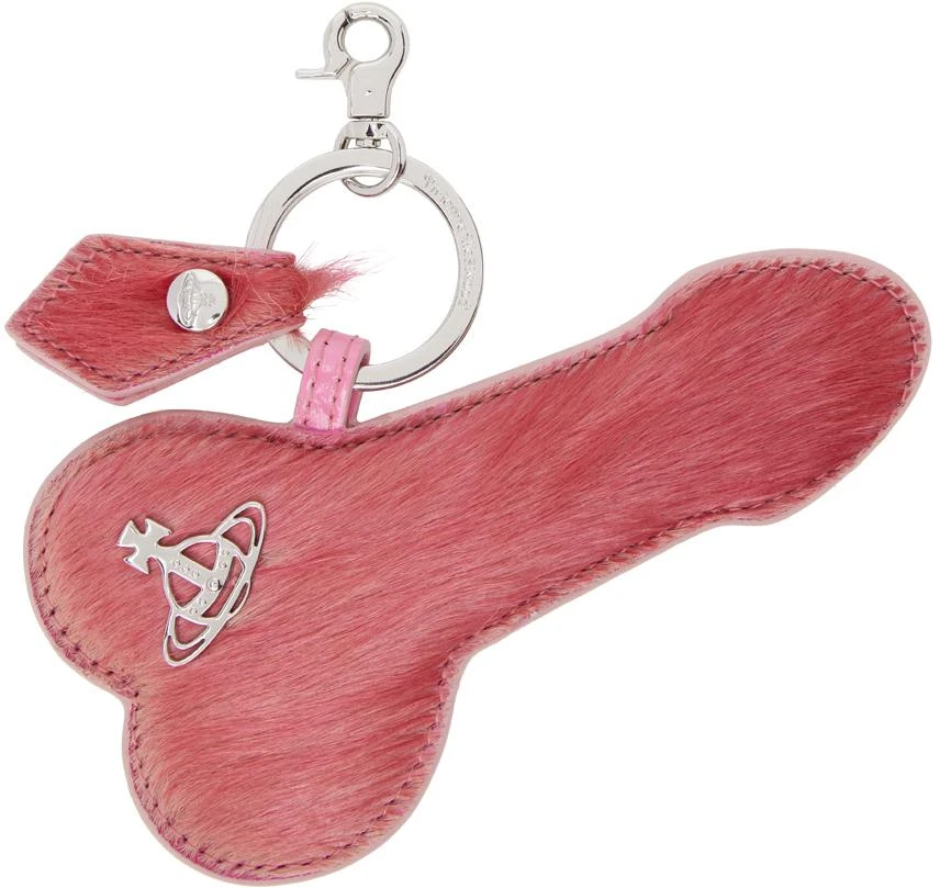 Vivienne Westwood Pink Penis Keychain 1