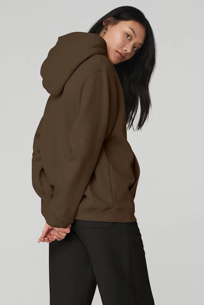 Alo Renown Heavy Weight Hoodie - Espresso 2