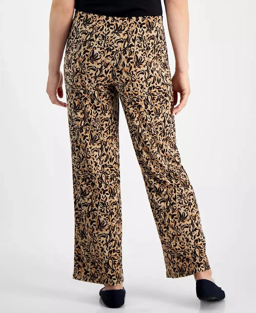 JM Collection Petite Knit Pull-On Pants, Created for Macy's 2